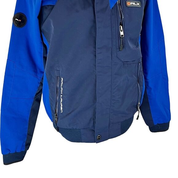 RLX Ralph Lauren Sport‎ Blue Jacket Coat Water Resistant Medium Winter Snow Ski - Picture 4 of 14